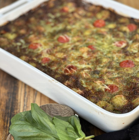 ÑOQUIS CON SALSA DE PESTO