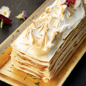 TORTA HOJARASCA MANJAR LECHE CONDENSADA
